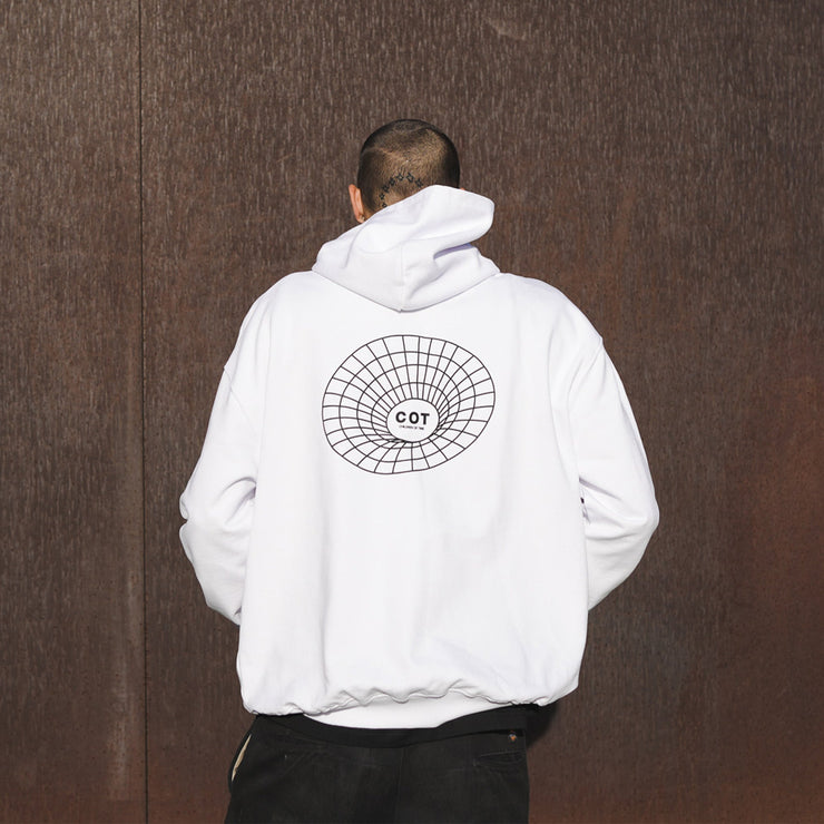 COT Hoodie Wormhole White